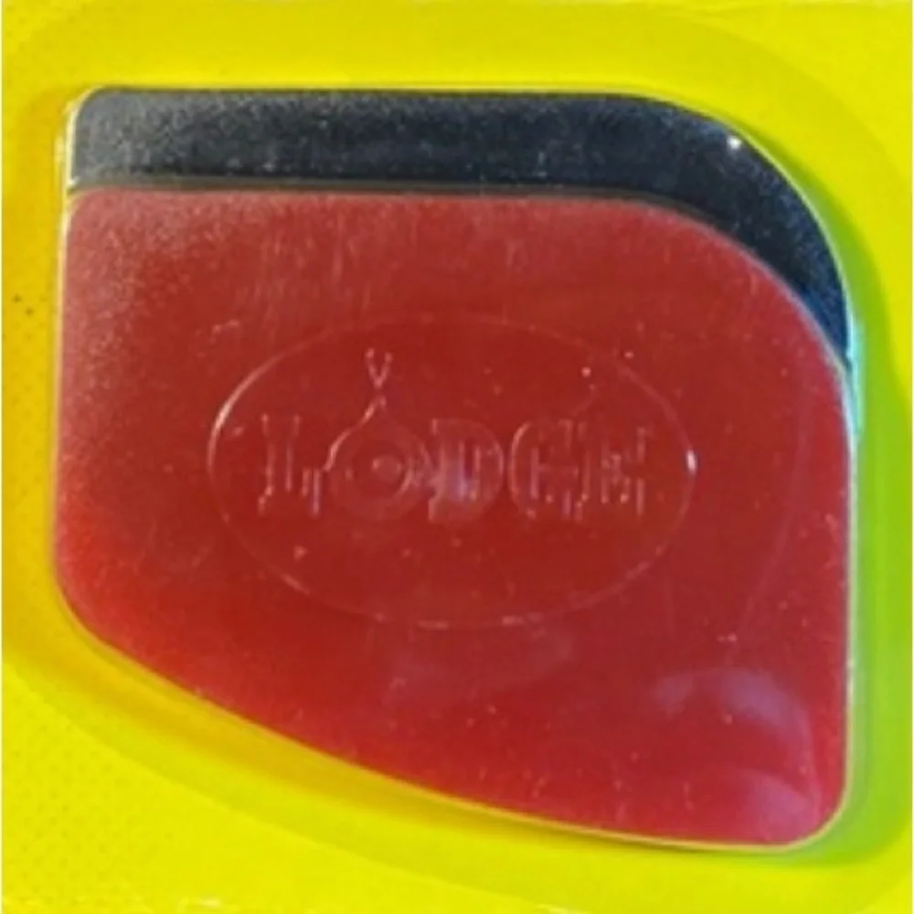 Lodge 2 Pack Durable Polycarbonate Black Red Pan Scrapers